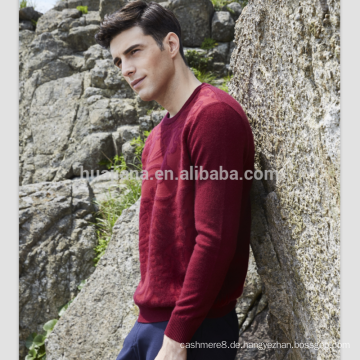 100% Kaschmir Stoll Maschine Strickpullover